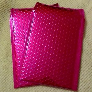 40pc Metallic Bubble Mailers